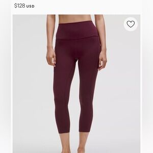 Lululemon leggings size 4 perfect condition